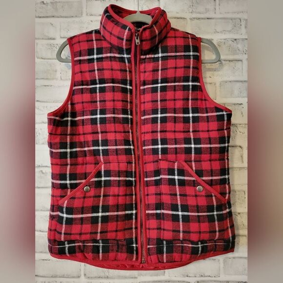 a new day Jackets & Blazers - a.new.day brand women's flannel vest size M
